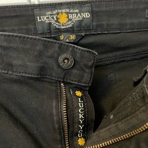 Lucky Brand black skinny jeans